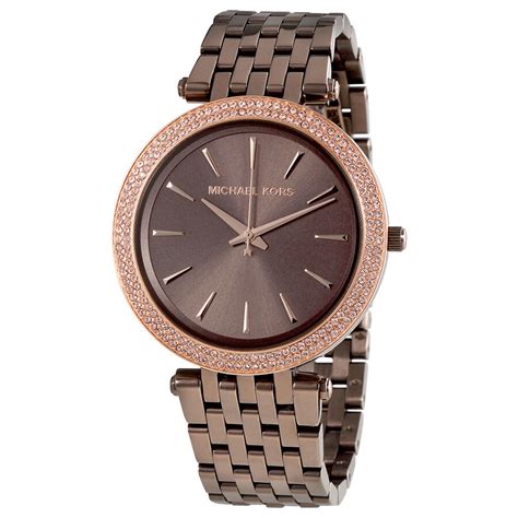 michael kors 3416|Michael Kors Ladies Brown Darci Watch MK3416.